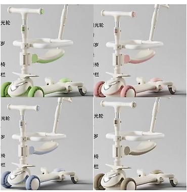 Детские самокаты: Детский самокат, Трёхколёсный — 21