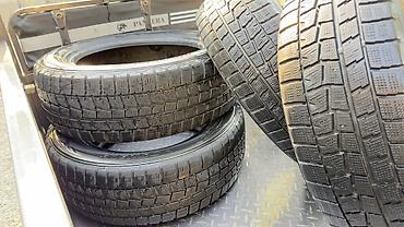 мотоботы черные: Шины 215 / 60 / R 17, Зима, Б/у, Комплект, Легковые, Dunlop — 7
