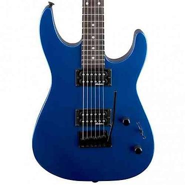 gitara capo: Jackson JS12 Dinky 24fr MT BL (Elektro gitara Gitara Jackson — 2