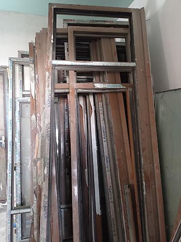 plastik qapl: PVC pəncərə və qapı usrəncixma təcili satılır — 1