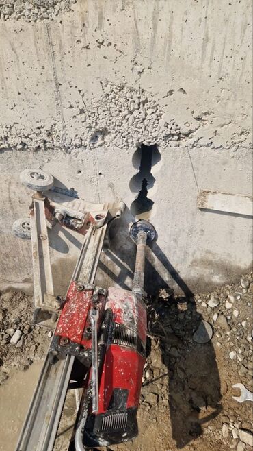 Beton işləri: Səssiz tozsuz səliqəli kəsim. Beton katlavan monolit kubik — 6