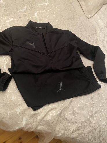 qaqa desti: Мужской спортивный костюм, Puma, S, цвет - Черный