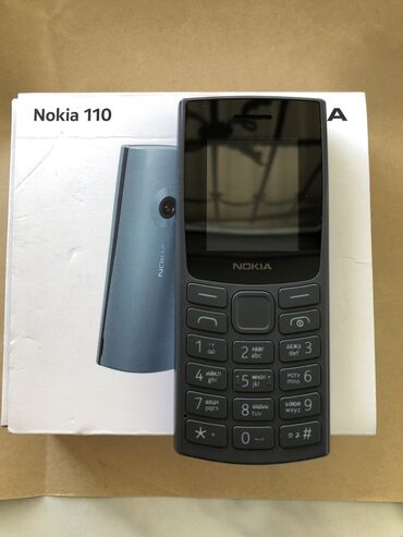 kreditle telefonlar: Nokia C110, < 2 ГБ, цвет - Черный, Две SIM карты