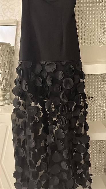 duz don modelləri: Qara axşam geyimi – strapless, uzun model - Rəng: klassik qara - Üst — 2