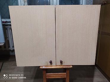 silver kitchen: Кухонные шкафы и тумбы из ЛДСП в светло-дубовом оттенке. стол - — 2