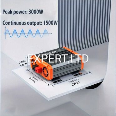 İnverterlər: Yeni Inverter, 1500-3000 Vt, 12 - 220 volt, Ünvandan götürmə, Ödənişli çatdırılma, Rayonlara çatdırılma — 21