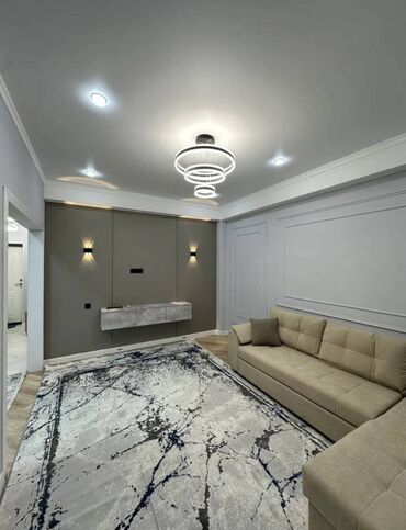 раздольный ак жол: 2 комнаты, 59 м², Элитка, 7 этаж, Евроремонт