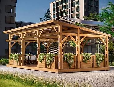 Кафе, рестораны: Строим профессионально и в срок Летние террасы для ресторанов и кафе — — 5