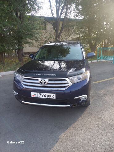 runx alex: Toyota Highlander: 2012 г., 3.5 л, Автоматтык, Бензин, Жол тандабас