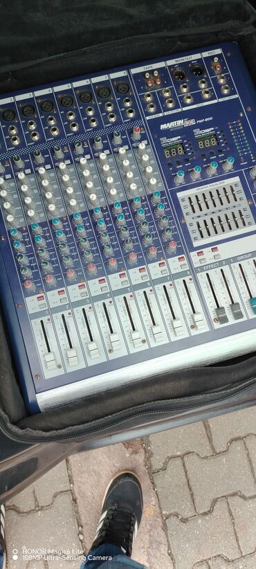 Pojačala i prijemnici: Martin Wisman PMF-800 MK2 profesionalni aktivni mikser - 8 mono — 6