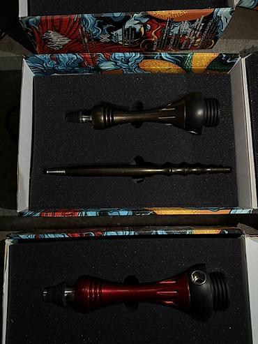 Жеке буюмдар: Продаю 3шт Alpha Hookah с колбой. Состояние идеальное,использовались — 4
