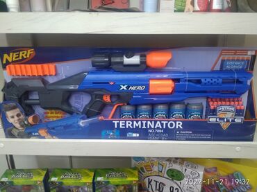 интернет магазин игрушек бишкек: Nerf Terminator магазин игрушек lego store Ахунбаева 114