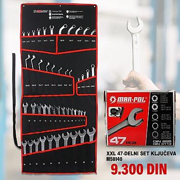 poklon za decka: MAR-POL XXL set ključeva – 47 delova (M58140) - Komplet — 1