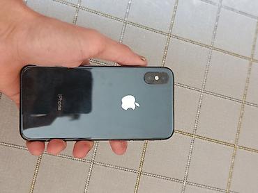 IPhone X, 64 GB, Black Titanium, Barmaq izi, Simsiz şarj