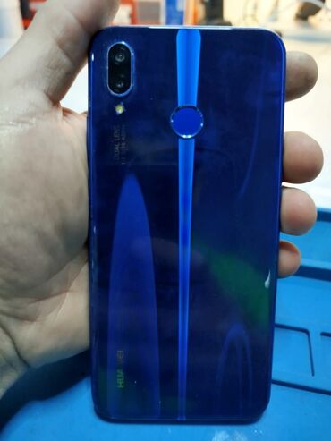 huawei g610: Huawei P20 Lite, 64 GB, rəng - Göy, Barmaq izi, Face ID