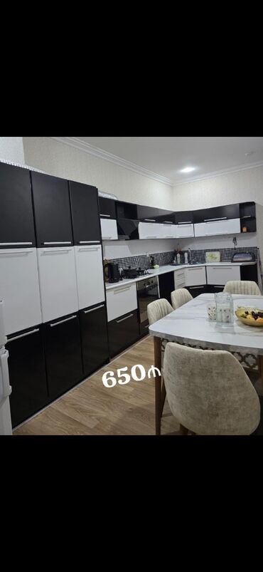Mətbəx mebeli: *MƏTBƏX mebeli :-TƏCİLİ SATILIR*‼️ QİYMƏT:-650₼ ÖLÇÜ:-4.7*1.8