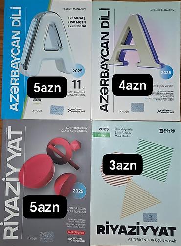 Тесты: - Azərbaycan dili (Elnur Manafov, Güvən nəşrləri, 2025)11-ci sinif — 1