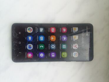 телефон fly selfie 1: Samsung Galaxy A01 Core, 16 ГБ, цвет - Черный, Битый, Сенсорный, Две SIM карты