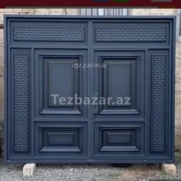 Həyət darvazaları: 680 manatdan bawlayan qiymetlerle Demir qapilar darvazalar eni 3metir -da lalafo.az — 12 Həyət darvazaları: 680 manatdan bawlayan qiymetlerle Demir qapilar darvazalar eni 3metir — 12