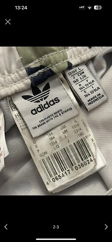 Uşaq dünyası: Adidas Original TEZE şalvar/finka(etiketi yoxdur) ADIDASIN OZUNNEN — 2