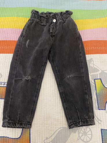 мужские джинсы с высокой талией: Джинсы цвет - Черный