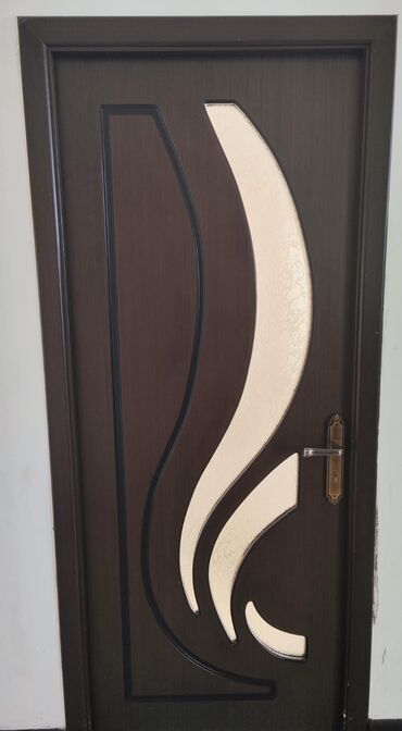 Другие товары для дома: Daxili otaq qapısı – modern dizayn - Rəng: tünd qəhvəyi (wenge