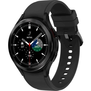 galaxy watch 4: İşlənmiş, Smart saat, Samsung, Аnti-lost, rəng - Qara