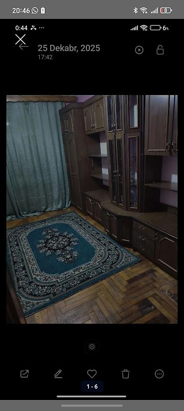 sekide: Bakı, 8-ci mikrorayon, 1 otaqlı, Köhnə tikili, m. Gənclik, 12 kv. m — 5
