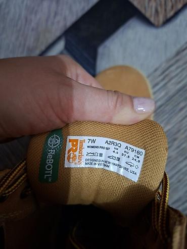 тимберленды женские: Ботинки, 37.5, Timberland, Новый, цвет - Бежевый, Платная доставка — 4