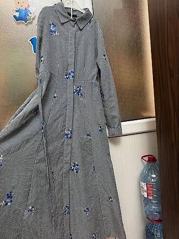 idman baletkaları: Qadın uzun don - Naxış: Xırda dama (qaramavi-ağ) parçanın üzərində — 2