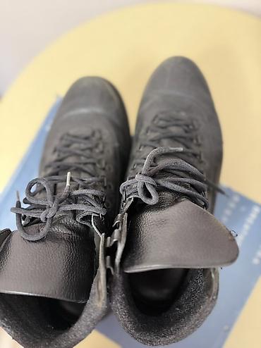 мужской берцы: Мужские ботинки, 43, Massimo Dutti, Б/у, цвет - Черный, Самовывоз — 4
