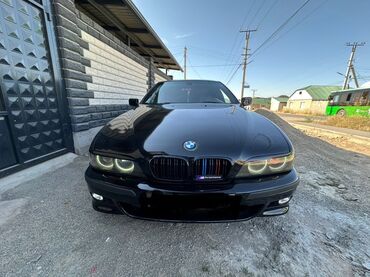 купить мотор на бмв е39: Черный спортивный седан BMW с характерными фарами "ангельские глазки"