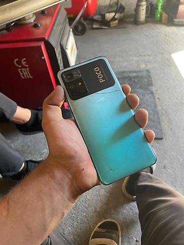 sensorlu: Poco M4, 64 GB, rəng - Mavi, Sensor — 2