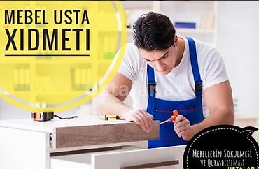 Mebel ustası xidməti - Mebellərin sökülməsi və yığılması - Köçürmə