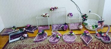 Digər: Xonça dəstləri. Az istifadə olunub. Tək-təkdə almaq olar. Ünvan: 9-cu
