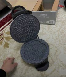 Кухонные комбайны и измельчители: Schafer firması waffle aparatı. Qiyməti 55 azn. Yeni kimidir. Çox az