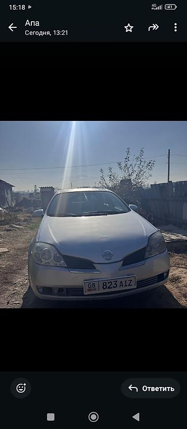 r33 skyline: Nissan Primera: 2006 г., 2 л, Механика, Бензин, Хэтчбэк — 1