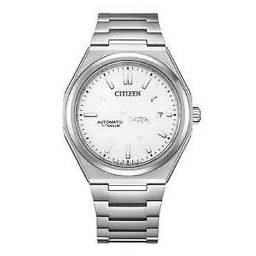 Ručni satovi: Citizen NJ0180-80A Super Titanium Automatik - 40 mm - Bela Potpuno — 13
