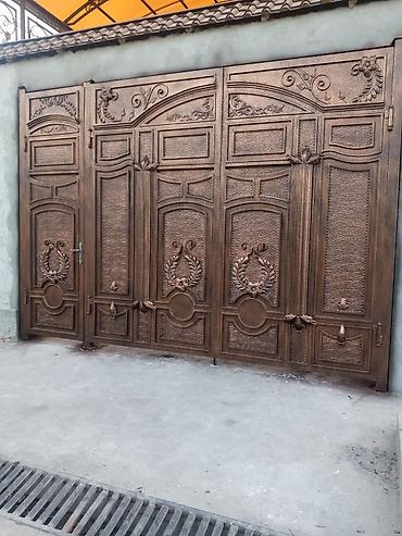 Распашные ворота: ВОРОТА ВОРОТА ВОРОТА Кованые ворота и калитки, комплект для частного — 49