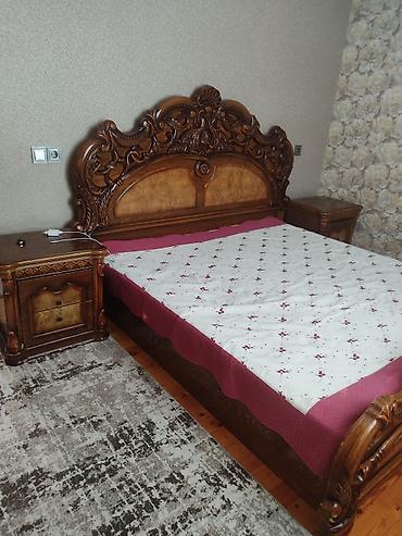 kuxna stol stullari: İkinəfərlik çarpayı, 2 tumba, İşlənmiş — 1