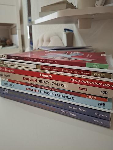 İngilis dili üzrə tədris və imtahan hazırlığı üçün kitab toplusu
