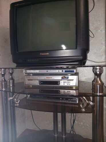 akai gx 650 d: 2 dvd DVD 1 видео касета телевизор подставка под телевизор общий