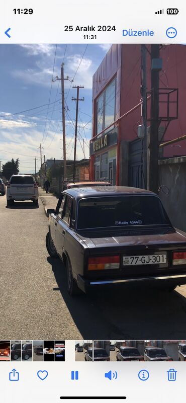 arenda masin satiram: VAZ (LADA) 2107: 1.6 l | 2008 il 60000 km Sedan