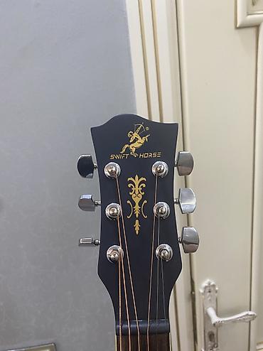 gitara yolona: Akustik gitara, Yamaha, 6 sim, İşlənmiş, Ödənişli çatdırılma, Ünvandan götürmə — 4