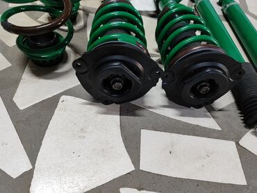 Амортизаторы, пневмобаллоны: Комплект амортизаторов Nissan 2015 г., Б/у, Оригинал, Япония — 6