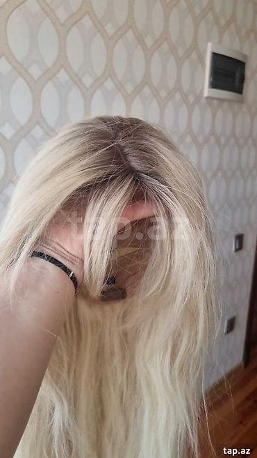 Gözəllik və sağlamlıq: Uzunluğu 80 cm, təbii uşaq saçıdır, içi dəridir 350 qram, 1 ay əvvəl — 1