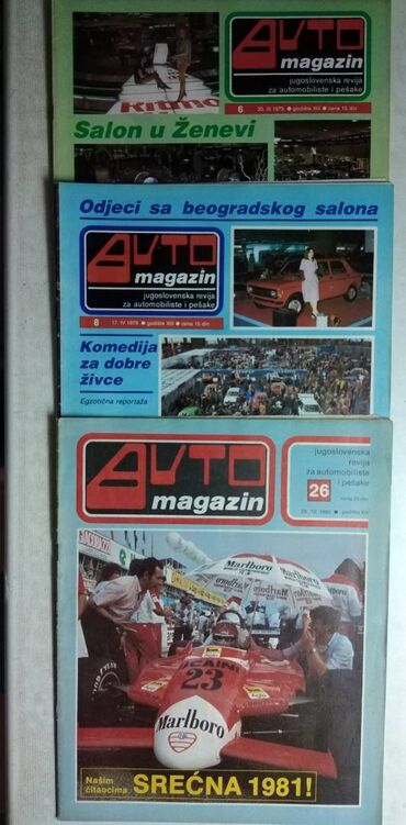 Knjige i stripovi: Casopisi Auto,96 kom.cena za komplet. Spisak:1970 br.4,1972 na lalafo.rs — 11 Knjige i stripovi: Casopisi Auto,96 kom.cena za komplet. Spisak:1970 br.4,1972 — 11