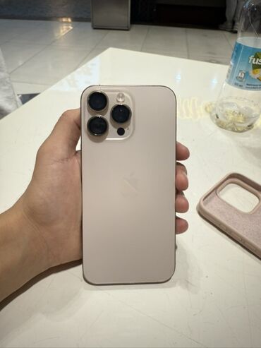поко f6 про цена бишкек: IPhone 16 Pro Max, 256 ГБ, Desert Titanium, Каптама, 100 %