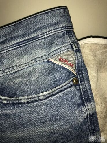 Farmerke: Original Replay farmerice 32/33 U odlicnom stanju Made in Italy Mere — 6