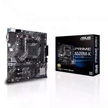 Matične ploče: ASUS Prime A520M-K – mATX matična ploča za AMD Ryzen - Ležište — 19